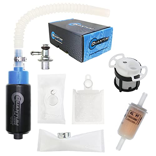 HFP-389-U2R2F Fuel Pump with Strainer, Filter and Regulator Replacement for KTM 250 EXC-F/250 SX-F/250 XC-F/250 XCF-W/250 XC-W EFI Replaces 78107088100, 78107088300, 78107088000, 81207088011