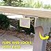 2x4basics 90110ONLMI 90110 Flip Top BenchTable, Bench, Patio Table, Sand