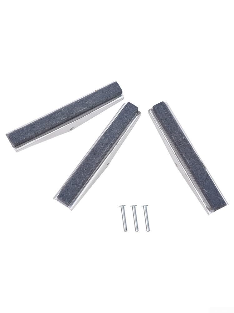 Set di 3 utensili per levigatura cilindri motore, con dado zigrinato per il controllo della tensione, ideale per varie applicazioni di motore e rettifica (10,2 cm)