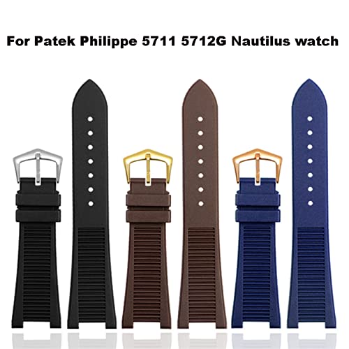 Bracelet silicone Nautilus Patek Philippe 5711 ajustement - 2