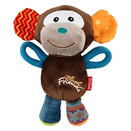 Juguete Mordible Peluche Mono para Perro Gigwi miniatura 4