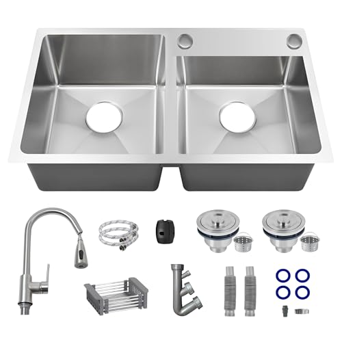 Tarja doble tina acero inoxidable Marca KARBI 12