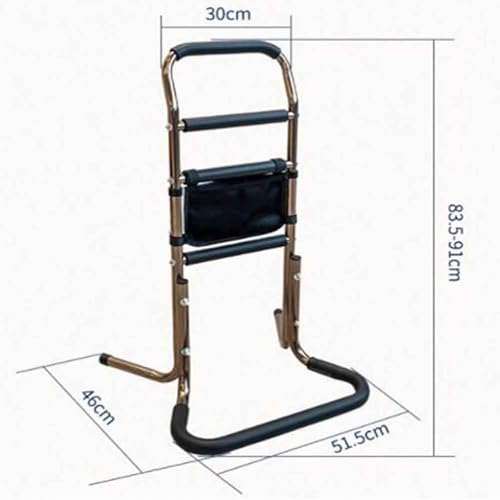 SEVSO Stand Assist Aid for Elderly, Adjustable Standing Mobility Aid Couch Chair Standing Assist Cane Ergonomic Safety Support Handle with Storage Pocket Mobility & Daily Living Aids - Image 3