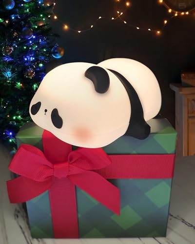 Image of Recolte Kids Night Light with Gift Basket, Panda Night Light for Kids with Gift Box, Baby Gift, Girl Birthday Gift, Cute Teen Girl Gifts, Christmas Gifts