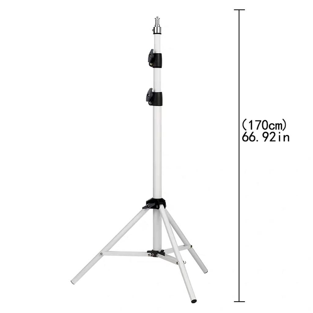 Supporto per proiettore Staffa del proiettore regolabile a 360 ° Tripod Photography Staffa adatto for ufficio Home Studio Bianco Regole Heighblt Supporto regolabile