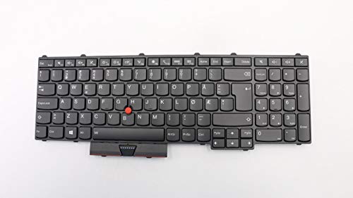 Clavier de remplacement norvégien rétroéclairé pour Thinkpad P50 P70 - 3