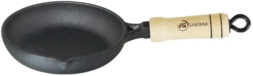 Frigideira Ferro Fundido Egg Pan Santana 14 Cm