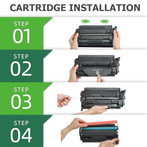 Image of CF287A 87A Toner Cartridge for HP Printer Black M501 M506 CF287X 87X Compatible for HP LaserJet Enterprise Pro M501 M506 M501dn M506dn M506n M506x MFP M527dn M527f M527 Series Printer Ink 2 Pack