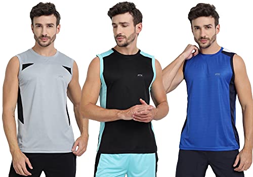 Image of FTX Men's Solid Regular Fit T-Shirt