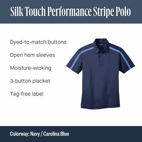 Polo Port Authority Silk Touch Performance miniatura 7