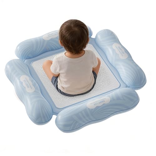 Silla flotante para piscina hinchable – Inflable de PVC a prueba de fugas portátil y cómoda | Silla y sillón flotante para agua y piscina, para lago, hotel, parques, jardín y ríos