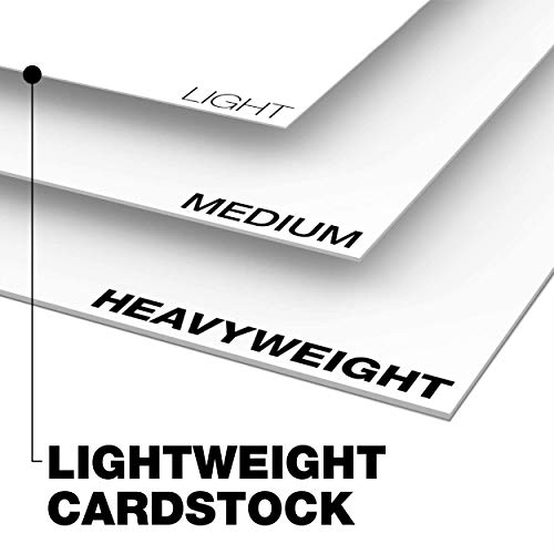 Springhill White 8.5” X 14” Cardstock Paper, 67Lb Vellum Bristol, 147Gsm, 250 Sheets (1 Ream) – Premium Lightweight Cardstock, Vellum Printer Paper With Textured Finish – 016002R #TOP2