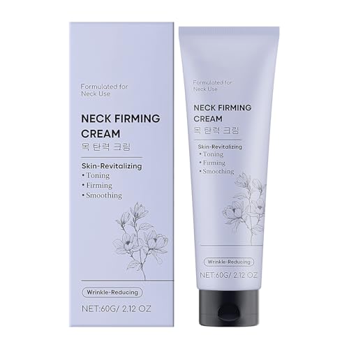 Crema Reafirmante Para El Cuello, Con Fórmula Calmante, 60g, Hidratante Antienvejecimiento, Crema Réafirmante Para El Cuello, Fórmula Reafirmante E Hidratante, Para La Noche, Preparación Nupcial, Spa