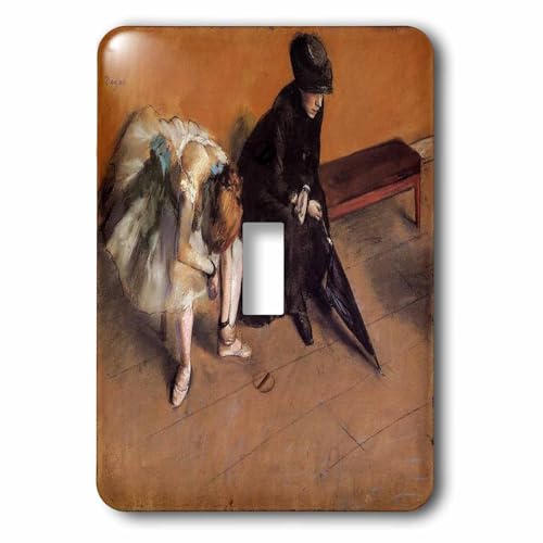 Interrupteur Edgar Degas Ballerines, cadeau idéal pour passionné de danse