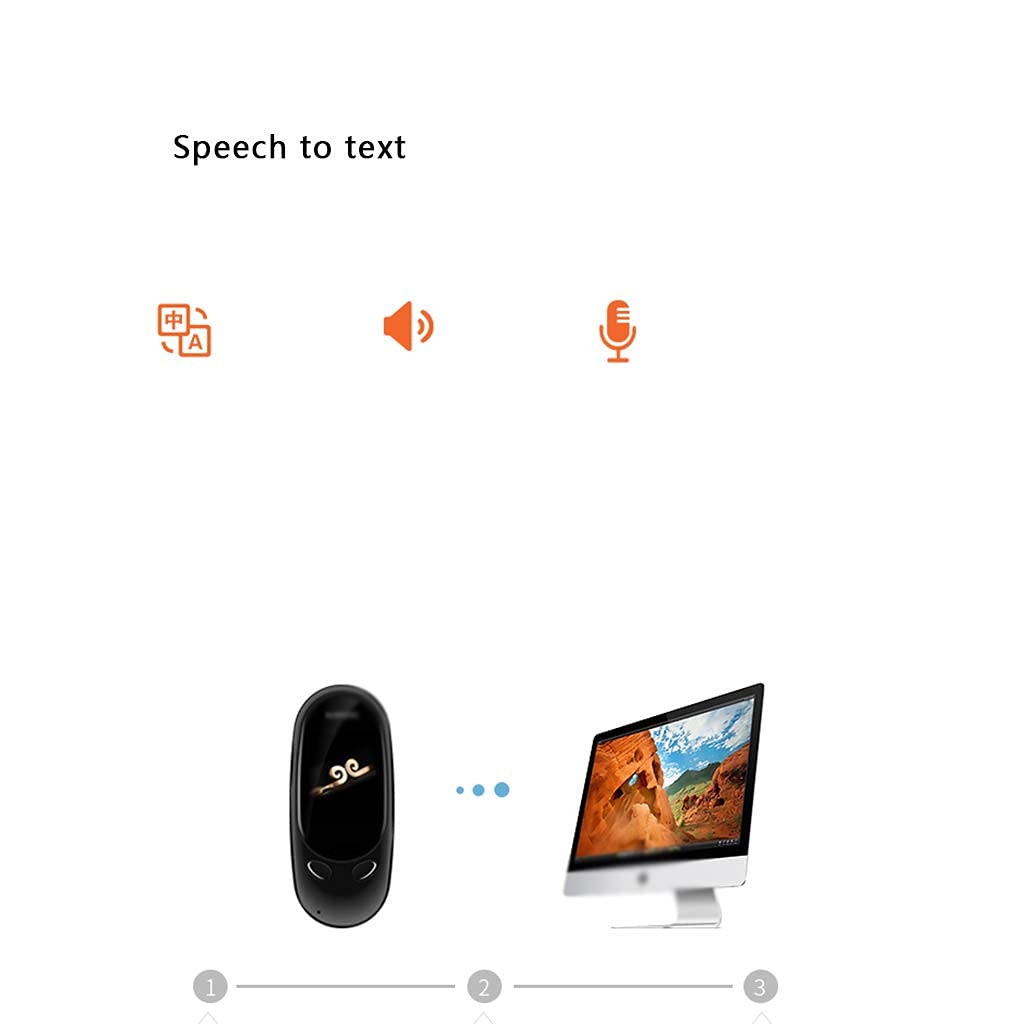 Dispositivo traductor de idiomas, compatible con 8 idiomas de traducción sin conexión, la voz se puede convertir en texto, familia de dispositivos traductores sin conexión Comfortable anniversary