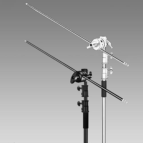 Namolit Adaptador de montagem de suporte de luz multifuncional Suporte de cabeça giratória resistent