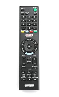Universal for Sony-TV-Remote, Compatible with Sony Bravia Smart LCD LED HD TVs RMT-TX100U RMT-TX102U RMT-TX300U