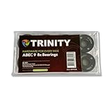 TRINITY Skateboard Kugellager 608 (Bearings) ABEC 9, 8er Set, 8x22x7 mm, Gummidichtung, Präzisionskugellager für Skateboard Rollen