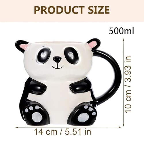Grande tasse en céramique 500 ml pour café et cappuccino maison - 7