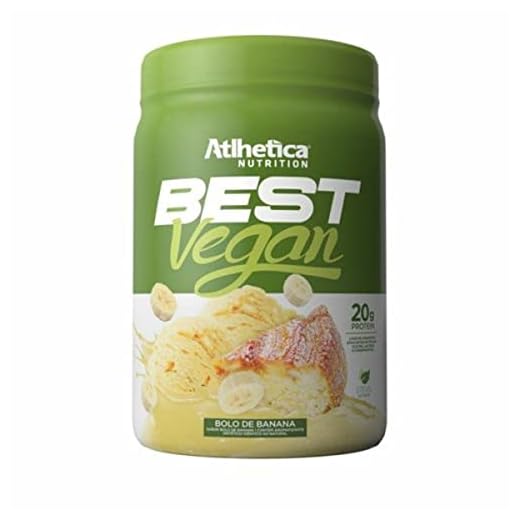 Atlhetica Nutrition Best Vegan (500G) - Sabor Bolo De Banana