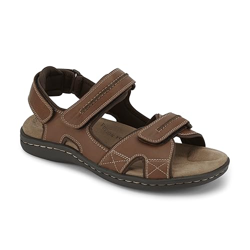Image of DOCKERS Mens Newpage Outdoor Sport Sandals with Memory Foam