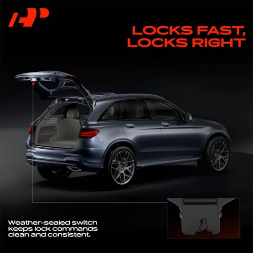Image of A-Premium Trunk Latch Compatible with Ford Focus 2008-2009 Sedan, Rear Tailgate Lock Latch Actuator