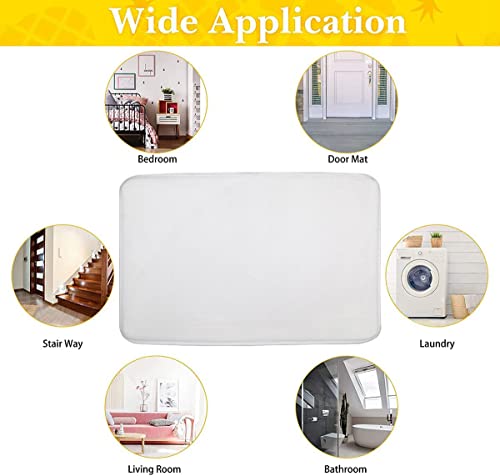 Tapete rectangular para puerta 40x60 cm suave y antideslizante miniatura 5
