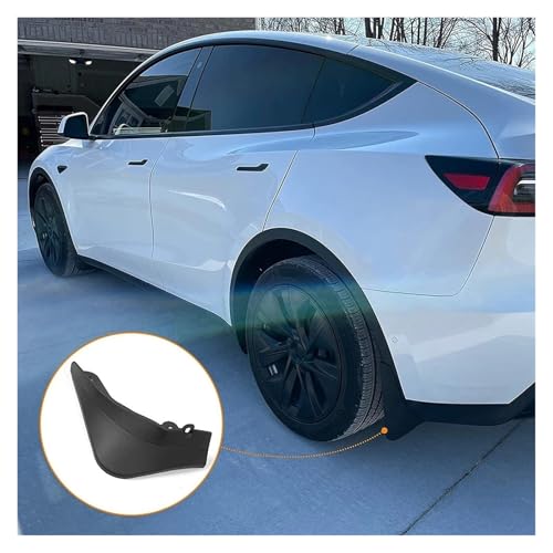Guardabarros para Tesla Model Y Juniper sin perforación: protección total contra salpicaduras 3