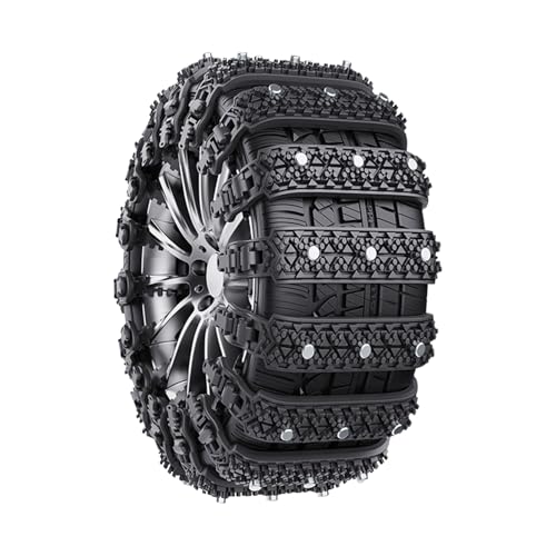Cadenas de nieve para coche, 10 unidades, cadena de nieve antideslizante para automóvil, cadenas de pasajeros resistentes a la intemperie, cadena de tracción de neumáticos para camiones, minivan