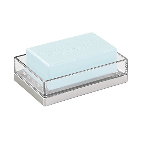 Interdesign 41080 Idesign Clarity Bpa-Free Plastic Bar Soap Dish-5 Inch X 3.25 Inch X 1.34" thumb #2