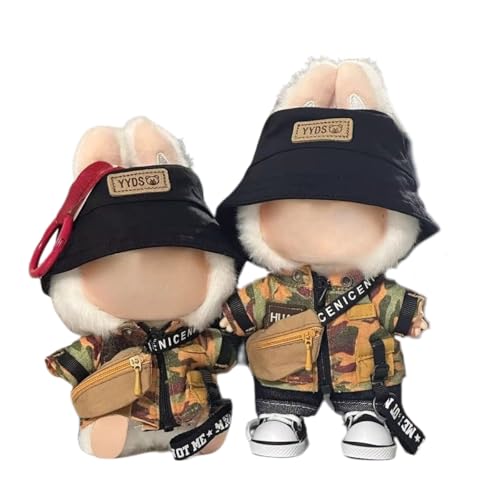 For Labubu Mokoko  5_Zbg ʂݗp uu1 2 3ڑΉ 17cml`̕ ʃWPbg pc oPbgnbg bZW[obO C 킢 gh RX`[ ւ l`xr[ Ȑl`̕ D