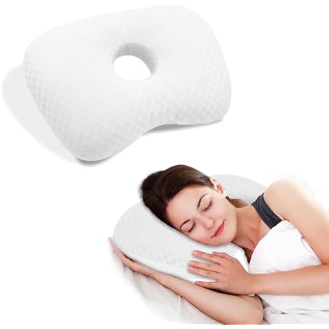 Swaycy Ear Piercing Hole Pillow Cover