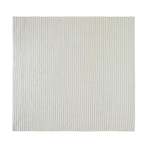 VHC Brands Finders Keepers California/Luxury King Quilt Reversible Bedspread Patchwork Blue Grey Khaki White Oversized Blanket 124Wx115L VHC Brands Finders Keepers CaliforniaLuxury King Quilt Reversible Bedspread Patchwork Blue Grey Khaki White Oversized Blanket 124Wx115L