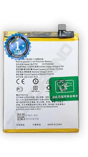 Image of Original BLP757 Battery for Realme 6 /6 Pro / 6S RMX2002 RMX2001RMX2061, RMX2063 Battery with 1 Year Warranty*** (N153)