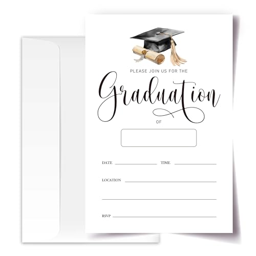 Invitation remise de diplôme 2025 : pack tout-en-un pour inviter 20 proches sans stress