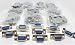 Pc Accessories - Connectors Pro 10 Sets Solder Cup DB9 Female + Plastic Hoods, 9 Pins D-Sub Connector & Hood Set, 20-Pack (10 DB9 Females + 10 Hoods)