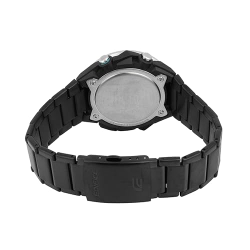 Casio Edifice ECB-2200DD-1ADF Black Analog-Digital Dial Black Stainless Steel Band Men's Watch Smartphone Link Tough Solar ED590 - Image 4