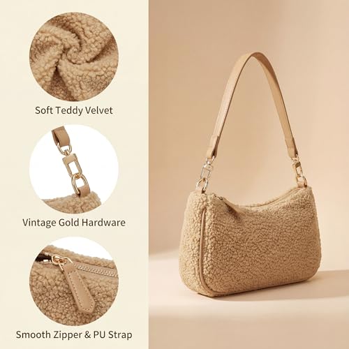 Image of VODIU Clutch Tote Handbags with 2 Removable Straps and Zipper Closure Crossbody Bags Shoulder Purse Handbag for Women