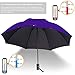 ABCCANOPY Umbrella Windproof Travel Umbrella - Wind Resistant, Small - Compact, Light, Automatic, Strong, Mini, Folding and Portable - Backpack, Car, Purse Umbrellas for Rain - Men and Women