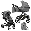 Kunert-cochecito-de-bebe-LAZZIO-PREMIUM-silla-de-paseo-silla-de-coche-asiento-de-bebe-juego-completo-2-en-1-y-3-en1-2en1-gris-marco-de-cobre