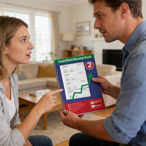 Carnet de quittances de loyer portable format poche pour gestion locative simple - 3