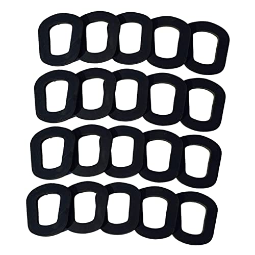 Cabilock 20pezzi Passacavo Per Serbatoio Carburante Da Guarnizione Per Beccuccio Tanica Carburante Rondella Per Beccuccio Tanica Guarnizioni Ricambio Per