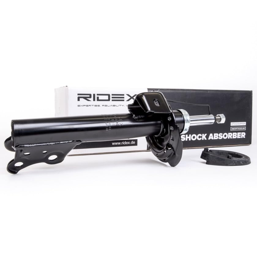 2 Ammortizzatori RIDEX 854S20825 Per Mercedes Unimog E MB-Trac, Tipo Telescopico A Doppio Tubo, Pressione Olio, Montaggio Anteriore E Posteriore
