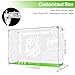 NAOCARD Acrylic Display Case Compatible with Lego Set x Nike Dunk, Dust-Proof Protective Showcase Box for Lego 43008(Only Case - Model Not Included)