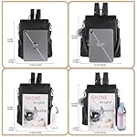 CHERUTY Women Backpack Purse Nylon Anti-theft Fashion Casual Lightweight Travel Shoulder Bag - Image 3