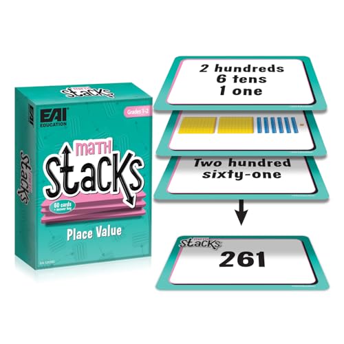 EAI Education Math Stacks Place Value Game: Grades 1-2