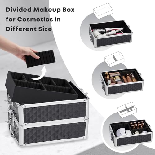 Yueieoun Rolling Makeup Train Case thumb #4