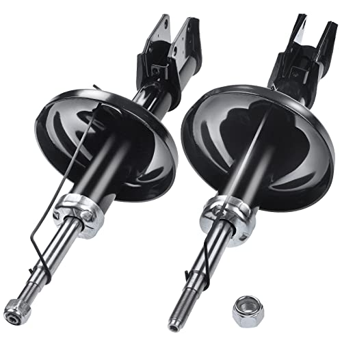 Frankberg 2x Amortisseur à gaz Pression du gaz Essieu Avant Compatibles avec Clio II BB CB 1998-2016 Clio II SB0/1/2 2000-Aujourd'hui Remplacer# 333708