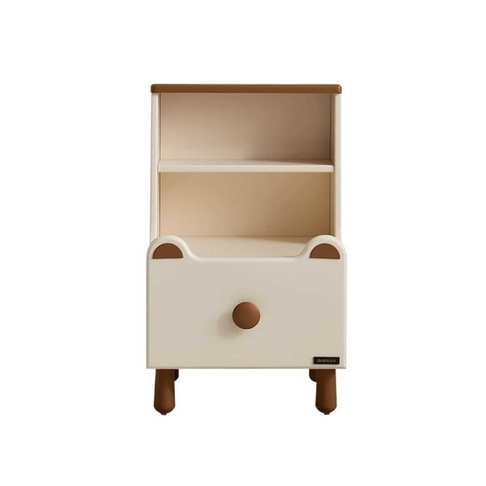 Table de nuit moderne pour stopper le désordre avec ses pieds en bois surélevés