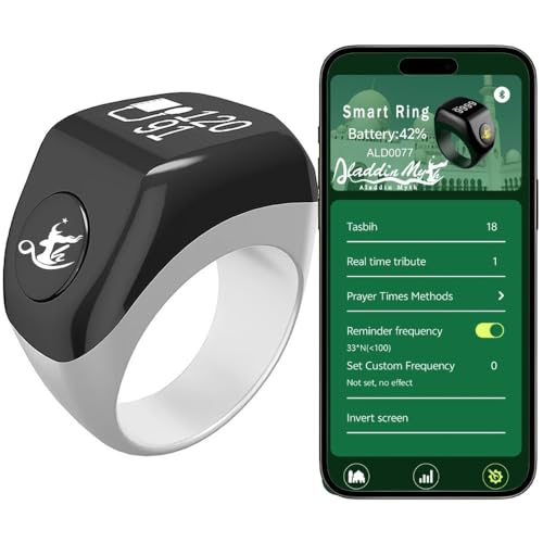 Anillo inteligente Smart Ring A01 blanco con monitor de salud avanzado